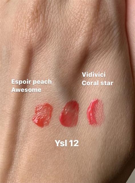 [REVIEW] Kbeauty Dupes for YSL Glossy Stain 12 Coral Fauve  